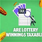 how much do lottery winnings get taxed